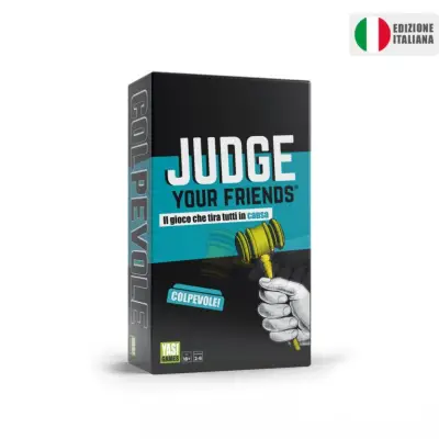 Figurine judge your friends versione italiana